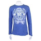 Indianapolis Colts Women's Graphic Print Long Sleeve NFL T-Shirt - Blue - Large