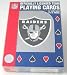 OAKLAND RAIDERS LOGO PLAYING CARDS NFL POKER DECK