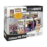 Pokemon Card Game Black White Special Edition Victini Box 5 Booster Packs, A Foil Promo Card Victini Mini PVC Figure!