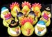 One Dozen (12) Rubber Duckie Ducky THANKSGIVING Ducks party favors