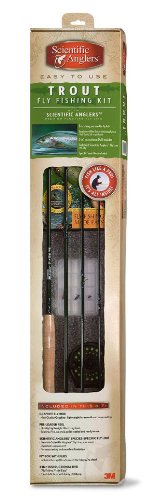 Scientific Anglers 4-Piece Fly Fishing Trout Outfit (9-Feet 0-Inch, 5/6 Weight)