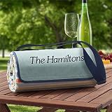 Personalized Picnic Blanket Tote