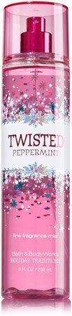 Bath and Body Works Twisted Peppermint Fine Fragrance Mist 2014 Design by Thinkpichaidai