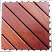 ウッドデッキ 30x30cm 【6枚以上送料無料】 JW3-30-B