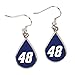 NASCAR Jimmie Johnson Tear Drop Earring