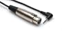 Hosa XVS101F Right Angle 3.5mm M to XLR F 1 Foot