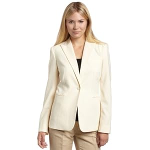 Buy Calvin Klein Ladies Single Button Suit Jacket by Calvin Klein