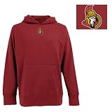 Ottawa Senators Hooded Sweatshirt - NCAA Antigua Mens Signature Hoodie Dark Red