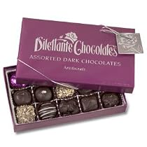 Dilettante Chocolates Aristocrats - 15 Piece Premium Dark Chocolate Truffles