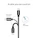 Airsspu iPhone Cable,3Pack(6FT/6FT/10FT)Nylon Braided Lightning Cable USB Cord Charging Cable for iPhone 5/5S/5C/SE 6/6S 6 Plus/6S Plus, iPad mini/Air/Pro iPod touch (Black Gray)