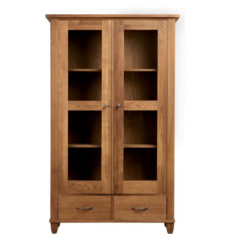 Hemsley Glazed Unit with 2 Drawers