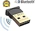 Inamax Bluetooth 4.0 USB Dongle Adapter for PC with Windows 10 / 8.1 / 8 / 7 / XP,Vista, - Plug and Play on Win 7 and above - 2 Year Warranty