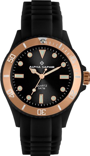 Alpha Saphir Unisex-Armbanduhr 371X