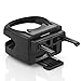 1pc Black Hard Clip-on Two Clips Fixed On Car Existing Air Conditioner Vent Mount Insert Soft Drink Beverage Water Coffee Cup Bottle Can Stand Holder Universal For Sedan Coupe Jeep Convertible