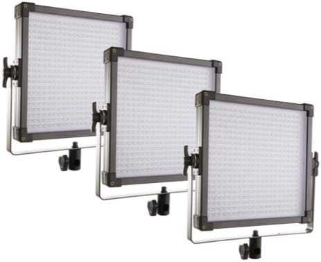 K4000 Daylight LED Studio Panel 3 Lights Kit
