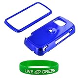 Dark Blue Snap On Hard Case for Nokia XpressMusic 5800 Phone