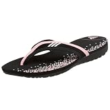 adidas Women's Calo 2 Sandal,Black/Diva/White,6 M