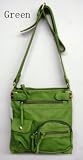 Fashionable crossbody bag with adjustable shoulder strap! Smooth leather-feel bag with