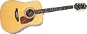 Epiphone Masterbilt DR-500R Dreadnought Acoustic Guitar Natural Satin Gold