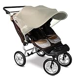 Protect-A-Bub Classic Double Sunshade In Stone