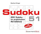 Produkt-Bild: Sudoku Block 51 - 5er Einheit: 200 Sudoku im praktischen Abrei&szlig;block