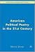 American Political Poetry in the 21st Century (American Literature Readings in the Twenty-First Century)