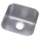 Revere Undermount 14-by-15-3/4-by- 8-1/2 Inch Single Bowl Stainless Steel Kitchen Sink