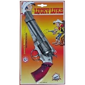 Lucky Luke Western Revolver 12 Shot Cap Gun