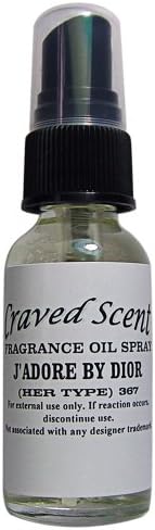 Christian Dior J'adore Type Perfume - Voile De Parfum and Eau De Perfume Equivalent - For Women - Designer Perfume - non-alcoholic Silk Base with Aloe Vera and Vitamine E That Nurishes Your Skin - 1oz Spray - 100% Garantee