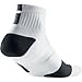 Nike Mens Elite High Quarter Basketball Socks (White, Medium)