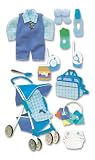 Jolee's Boutique Le Grande Baby Boy Dimensional Stickers