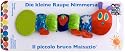 Joy Toy 551220 - Kleine Raupe Nimmersatt Greifring mit Rassel und Beißring 20 cm