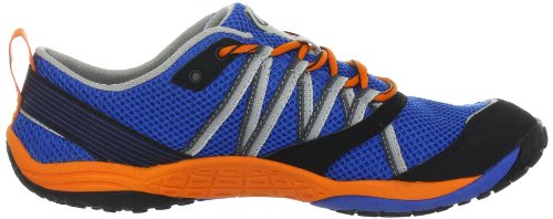 MERRELL Flux Glove Sport Men's Running Shoes, Blue/Orange, UK7.5