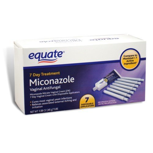 Equate Miconazole 7 Day Treatment Vaginal Antifungal Compare to Monistat 7