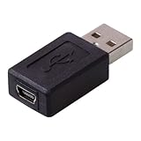 CE Compass New USB A Male To Mini 5 Pin Female Adapter Convertor