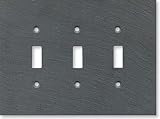 CHARCOAL SLATE Switchplates Outlet Covers, Rockers, GFCI