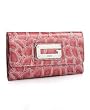 GUESS "Arm Candy" Croco Slim Clutch/Wallet