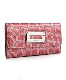 GUESS Arm Candy Croco Slim Clutch/Wallet