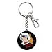 Speed Racer Round Keychain