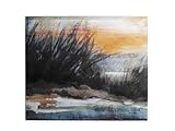 IMAGE OF New Shoreline Sunset Wall Art Julie Ueland Wood Dimensions 23 1/2 X 1 1/4 X 19 3/4 Set Of 2