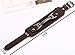 Hamoery Men Leather Bracelet Punk Braided Rope Alloy Bracelet Bangle Wristband