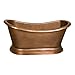 Barclay Barnes Dbl Slipper Copper Tub