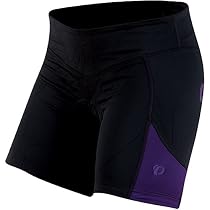 Pearl Izumi Women's W Sugar Shorts, Black/Blackberry, X-Small
