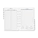 Planner Refill with Tabs, Two Pages Per Month, 5-1/2 x 8-1/2