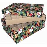Ultimate Ornament Box - 44 Compartments (Multi) (7.5H x 22W x 16L)