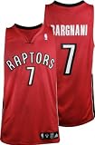Andrea Bargnani Red Adidas NBA Authentic Toronto Raptors Jersey - 56