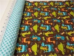 PRE-QUILTED DOUBLE FACED MICHAEL Dino Dudes