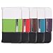 Fosmon CADDY Series Leather Wallet Case for Samsung Galaxy S4 IV / I9500 (White - Green - Black)
