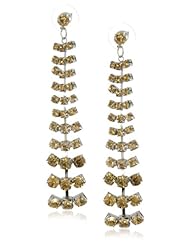Leslie Danzis Linear Cubic Zirconia Drop Earrings