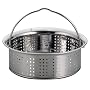 �p�[������  �A�N�A�X�v���b�V�� �R�ۃX�e�����X�� �r���� �S�~�� �� 13.5cm H-9166